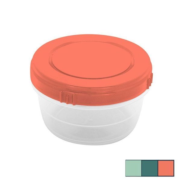 Контейнер пищевой 330мл пластик с завинчивающейся крышкой (40)