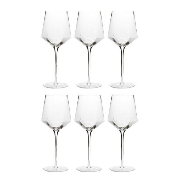 Бокалы набор 6шт 450мл стекло Crystal (8)