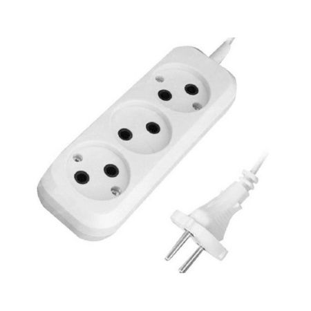 Удлинитель 3 гнезда пластик 5м 0,75кв.мм 6А ШВВП Р16-010 (35)