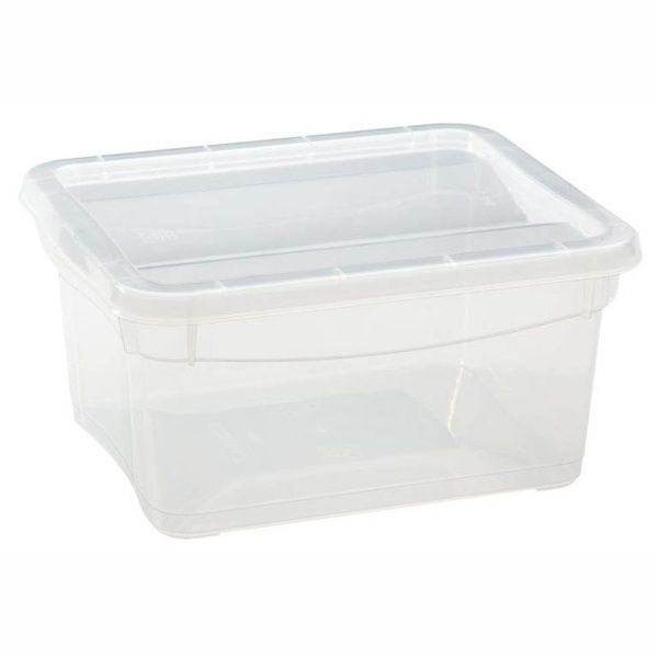 Контейнер для хранения 2л 190*157*90мм пластик КРИСТАЛ прозрачный (20)
