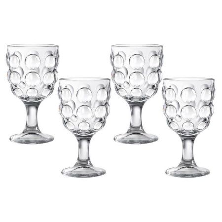 Бокалы набор 4шт 280мл стекло BUBBLES (6)