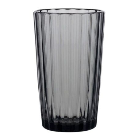 Стакан 280мл стекло МИСТЕРИЯ ГРАФИТ высокий (24)