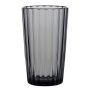 Стакан 280мл стекло МИСТЕРИЯ ГРАФИТ высокий (24)