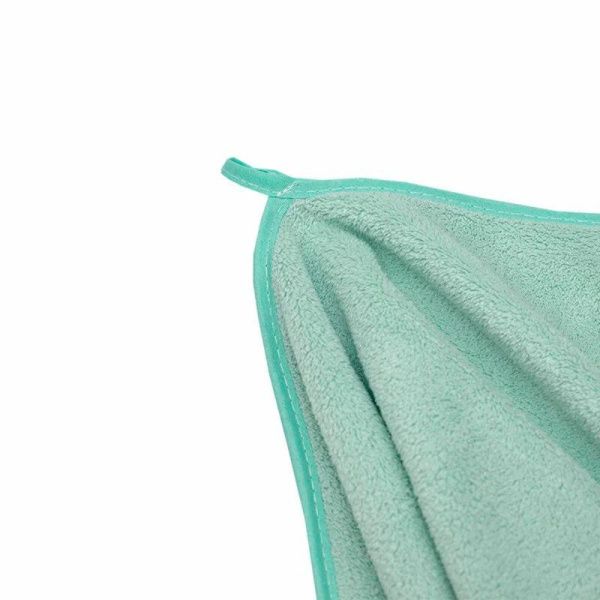 Набор полотенец микрофибра 3пр 35*75см/50*90см/70*140см Сванк мятный 300гр м0854_34