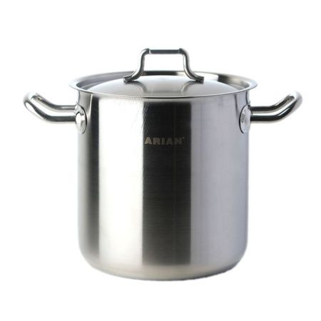 Кастрюля 3л нерж.сталь Arian Jumbo высокая 16*16см 4HRCLK0316002 (1)