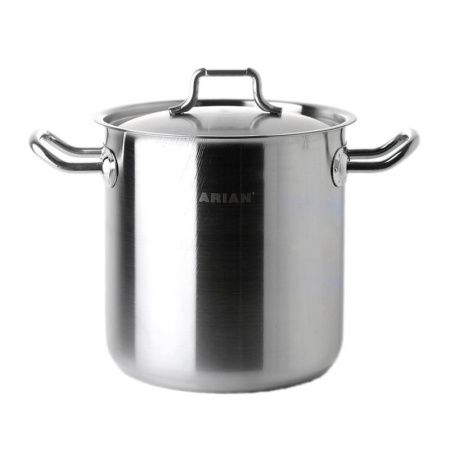 Кастрюля 36,5л нерж.сталь Arian Jumbo высокая 36*36см, дно 33см 4HRCLK3736002