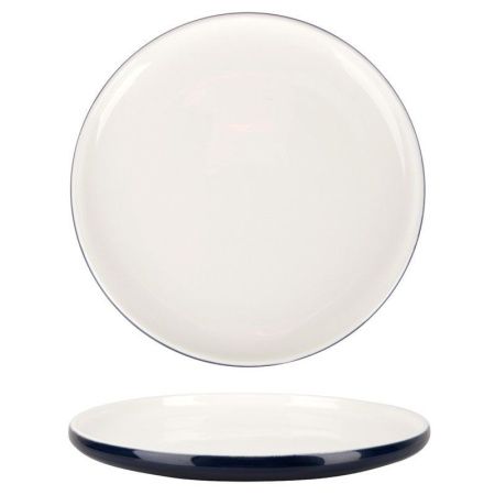Тарелка мелкая 25,5см фарфор Atlantico обеденная (6/24)