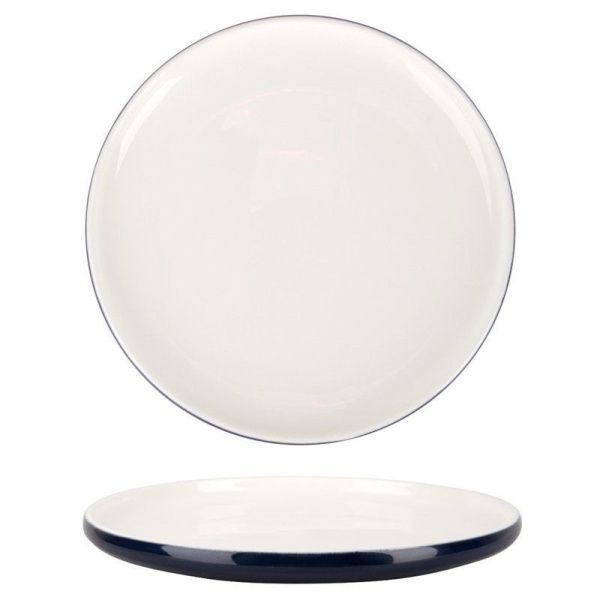 Тарелка мелкая 25,5см фарфор Atlantico обеденная (6/24)