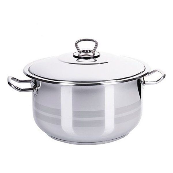 Кастрюля 7,5л нерж.сталь Arian Gastro 26*16см все виды плит+инд 9175.006 (4)