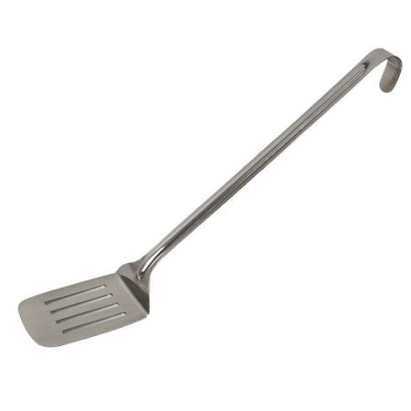 Лопатка кулинарная 44*8см профессиональная цельнотянутая 0049 (48)