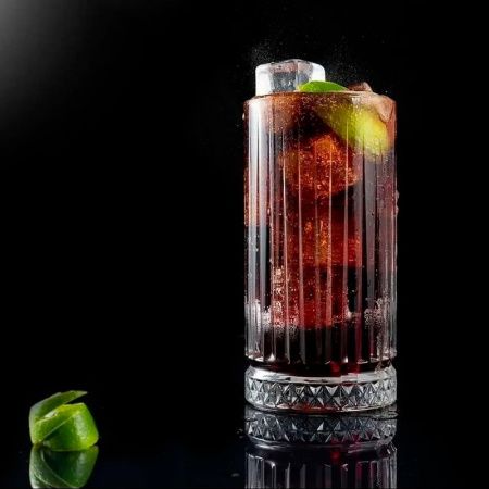 Стаканы набор 4шт 450мл стекло ЭЛИЗИЯ высокие (6)