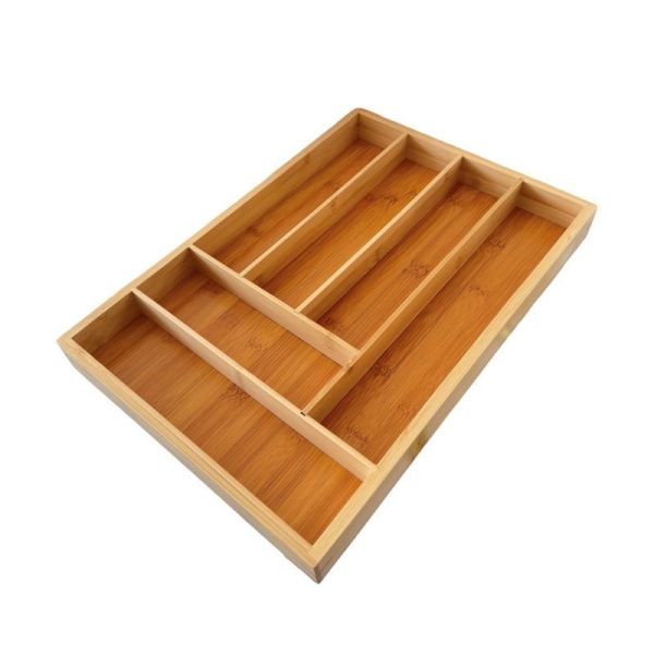 Менажница 6 секций 43*30*4см бамбук (6)
