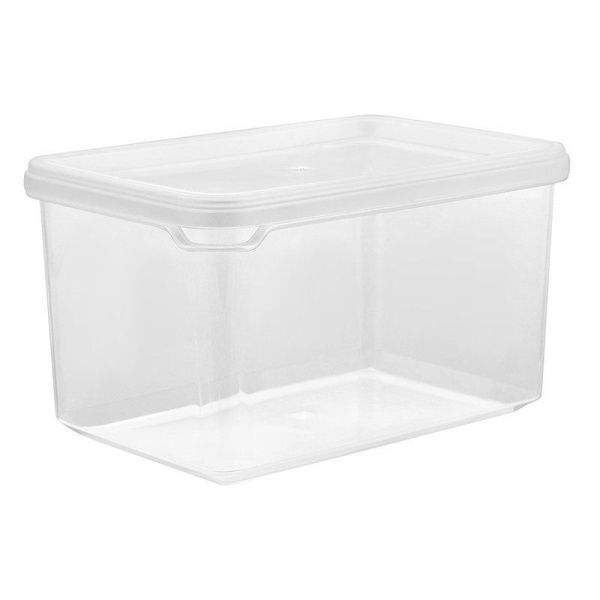 Банка для сыпучих продуктов 550мл пластик HELSINKI натуральный (30)