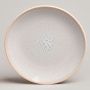 Тарелка мелкая 20,5см керамика Crocus бежевая десертная (4/24)