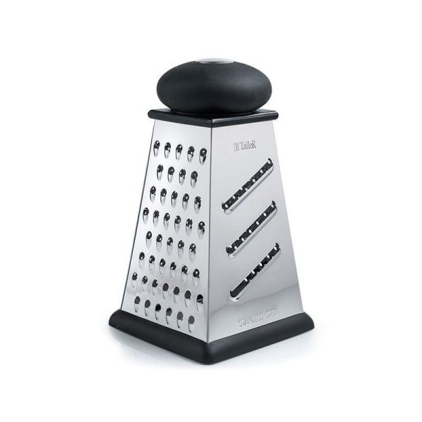 Терка 4 гранная 12,5*12,5см нерж.сталь АНАБЕЛЬ (крупная, средняя, мелкая Терка, шинковка) TR-21905 (24/12)