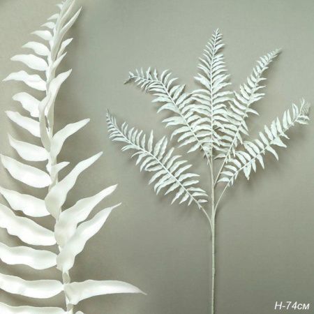 Декор Ветка белая 74см ZHQ-5 (200)