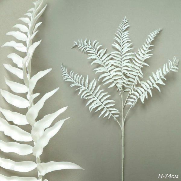 Декор Ветка белая 74см ZHQ-5 (200)