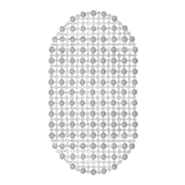 Коврик противоскользящий 36*65см ПВХ КОМФОРТ прозрачный (20)