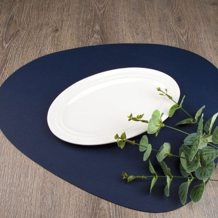 Блюдо 25*15*1,5см фарфор МАРШМЕЛЛОУ овальное (20)