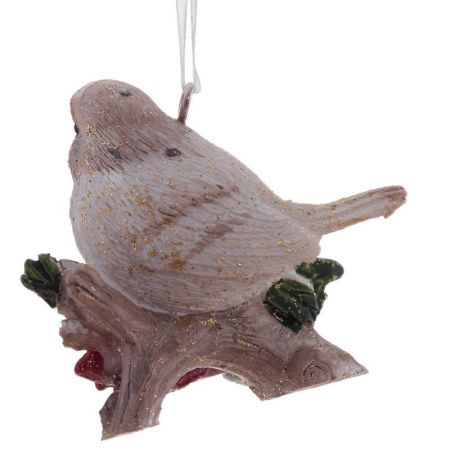 Изделие декоративное подвесное ПТИЧКА 6*3*5,5см 2 вида