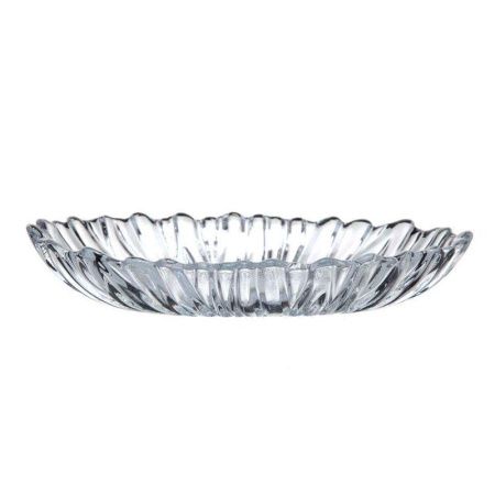 Блюдо 155*99мм стекло АВРОРА овальное (12)