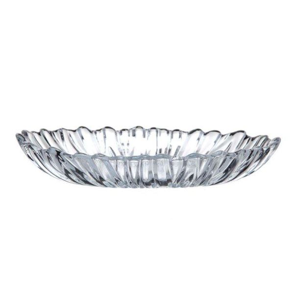 Блюдо 155*99мм стекло АВРОРА овальное (12)