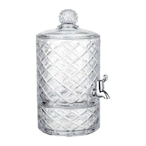 Лимонадница 4,8л стекло Diamant (3)