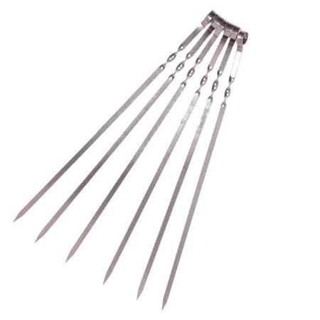 Шампур плоский 400*12*2мм металл 2К-048 (20)