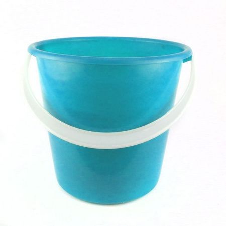 Ведро 10л пластик голубое ударопрочное (мягкое) без крышки В10-01 (10)