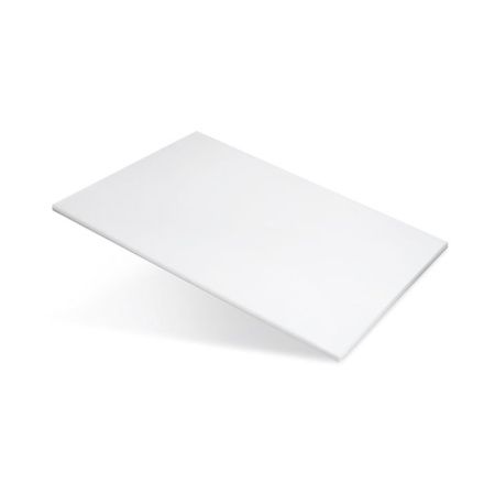 Доска разделочная 500*350*8мм пластик белая (10)