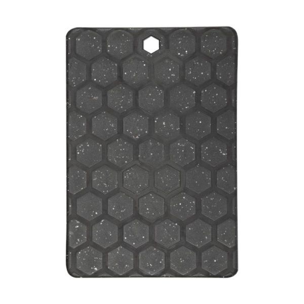 Доска разделочная 20*13,8*0,8см пластик SHAM антибактериальная поверхность (12/48)