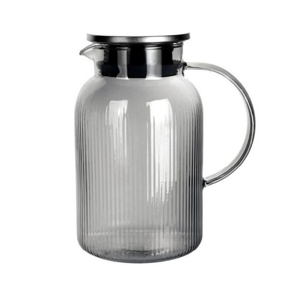 Кувшин стекло 1800мл с мет.крышкой (12)