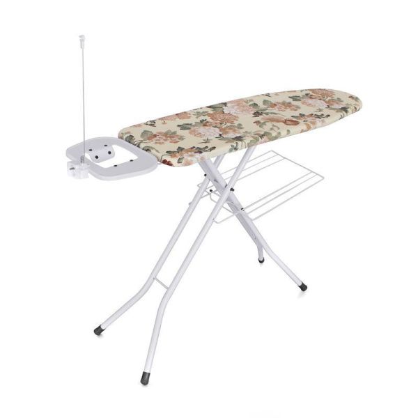 Доска гладильная 38*120см металл Капитоль полка д/белья, подрук., розетка Dogrular (2)
