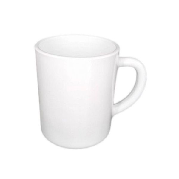 Кружка 230мл стеклокерамика БЕЛЬЕ (6/48)