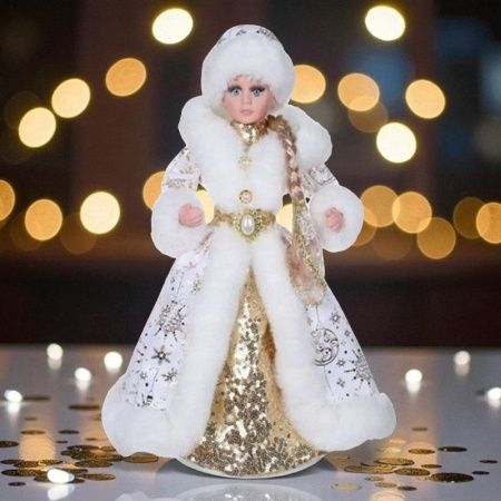 Фигурка новогодняя Снегурочка H35см 17В07-14/JC-10352 (36)