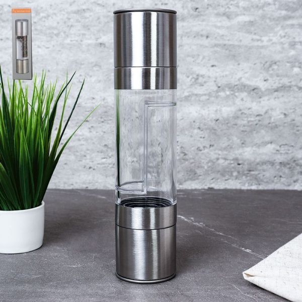 Мельница для специй 22см стекло/нерж.сталь РН-456 (50)
