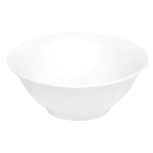 Салатник 360мл 15см фарфор БЕЛЬЕ круглый (6/96)