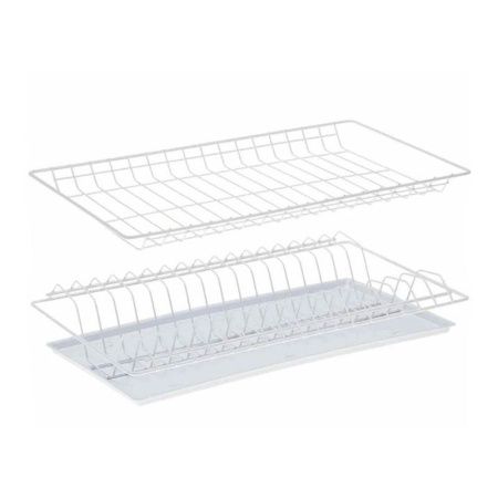 Сушилка для посуды 76,5см оцинкованная с поддоном (10) 1529