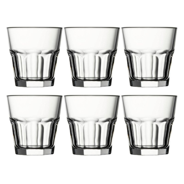 Стаканы для сока набор 6шт 205мл стекло КАСАБЛАНКА 52862B (4)