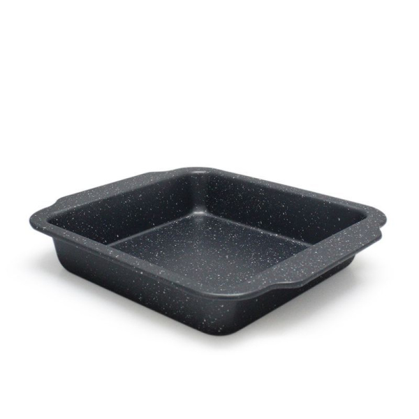 Противень 27*27*4,5см 0,6мм угл.сталь квадратный XJ82-27 (50)