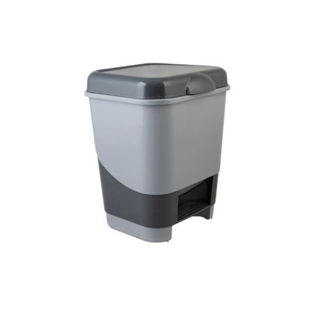 Контейнер для мусора 20л 32*32*43см пластик с педалью (2)