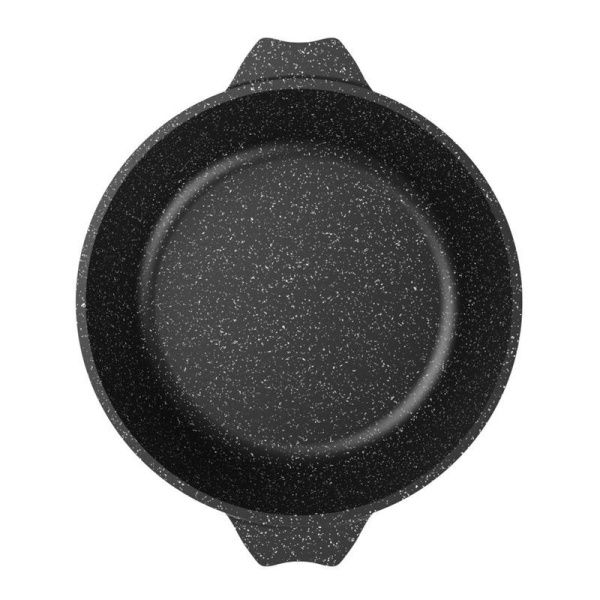 Жаровня 4л алюминий ГРАНИТ STAR INDUCTION PRO АП стекл.крышка 28см, индукция (7)