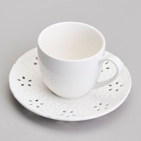 Чайный набор 4пр фарфор Style на 2 персоны 220мл (18)