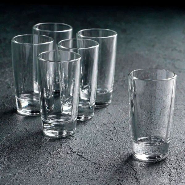 Стопки набор 6шт 50мл стекло МОНАКО (4)