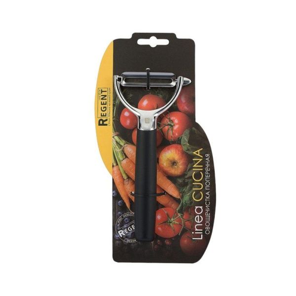 Овощечистка поперечная 15*7см нерж.сталь Linea CUCINA 76-0205 (36)