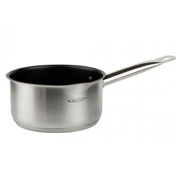 Ковш 2,1л нерж.сталь АП ОБЩЕПИТ 18*9см без крышки, ТРС, покрытие Xylan КТ-ОБ-КВА-18 (4)