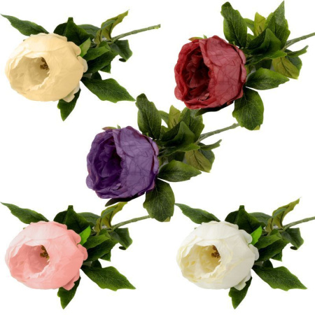 Цветы искусственные Пион 80см JC-11741 (432)