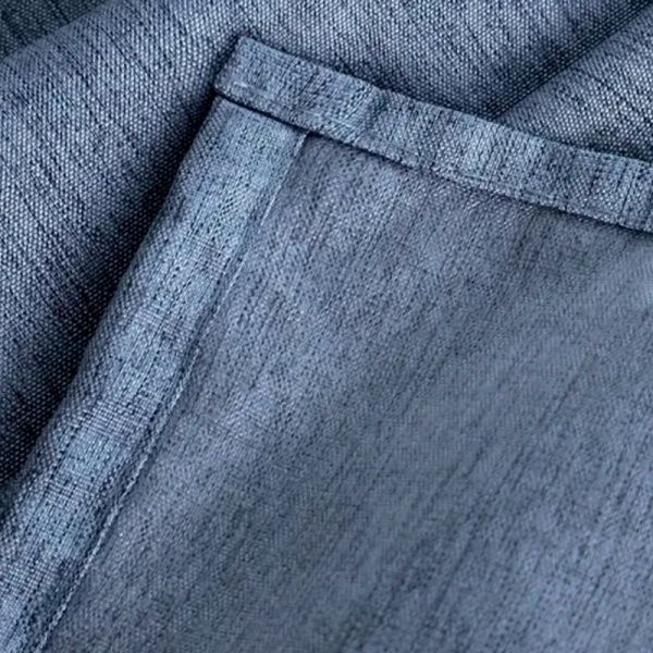 Штора для ванной 180*180см полиэстер синяя (50)