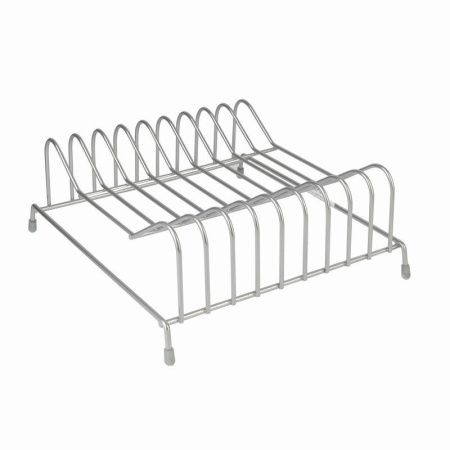 Подставка для разделочных досок 23*21*9см краш. хром (тнп-8.12) (10)