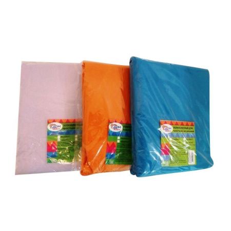 Простыня евро 220*220см поплин ДомВелл Ассорти